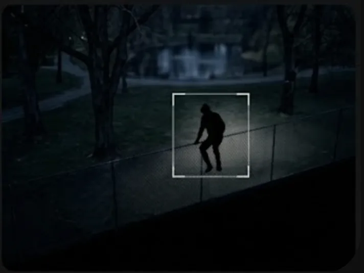 Trespassing / intrusion detection at night